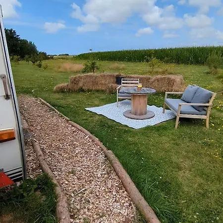 Gerestylde Vintage Caravan 